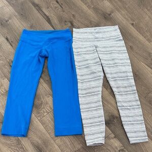 2 EUC lululemon women’s leggings